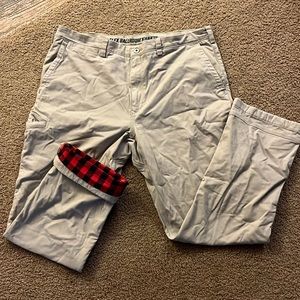 Plaid lined Pants